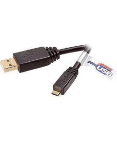 Vivanco USB kabelis - microUSB 1.8m (45217)