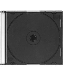 Omega CD box Slim PL, black (44843)