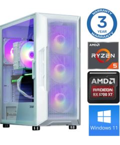 INTOP Ryzen 5 5600X 64GB 1TB SSD M.2 NVME RX5700 XT 8GB WIN11