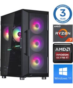 INTOP Ryzen 7 5700X 64GB 500SSD M.2 NVME RX5700 XT 8GB WIN11