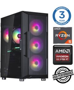 INTOP Ryzen 5 5600X 64GB 500SSD M.2 NVME RX5700 XT 8GB no-OS