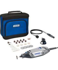 Dremel multifunctional tool 3000-2/25 A&C (gray, 130 watts, 25-piece accessories, soft bag)