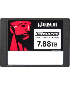 Kingston Technology 7680G DC600ME (Mixed-Use) 2.5" Enterprise SATA SSD