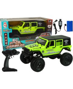 Leantoys Rock Crawler 2.4 GHz Green 4x4 Shock Absorbers