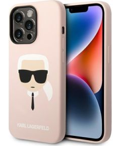 Karl Lagerfeld KLHCP14XSLKHLP Aizmugurējais Apvalks Priekš Apple iPhone 14 Pro Max