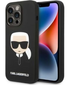 Karl Lagerfeld KLHMP14XSLKHBK Aizmugurējais Apvalks Priekš Apple iPhone 14 Pro Max