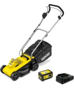 Akumulatora zāles pļāvējs Karcher LMO 2-18 Battery Set; 18 V; 1x5,0 Ah akum.