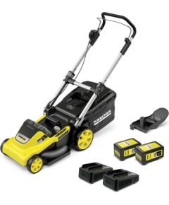 Akumulatora zāles pļāvējs Karcher LMO 5-18 Dual Battery Set; 18 V; 2x5,0 Ah akum.