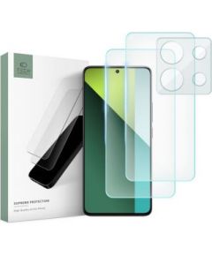 Tech-Protect   Tech-Protect Supreme Set for Xiaomi Redmi Note 13 Pro 5G / Poco X6 5G 2x Tempered Glass for Display / Tempered Glass for Camera