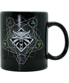 Krūze Good Loot The Witcher 3 Witcher signs Heat Reveal Mug