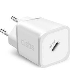 Travel Charger PD 20W Type C, 20W USB By SBS White