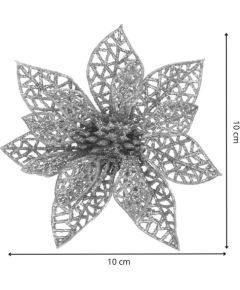 Ziemassvētku rotājums "Poinsettia" Springos CA0726 11x11 cm