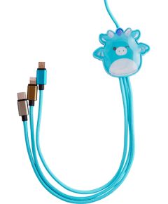 Squishmallows 3in1 charging cable (1.2M) Tatiana