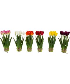 Artificial flower FLOWERLY 5pcs/set, tulips