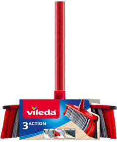 Broom Vileda 3 Action - 3in1 (red)