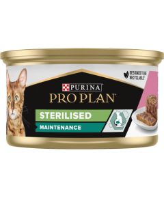 PURINA PRO PLAN STERILISED Łosoś i Tuńczyk 85g