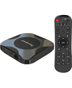 Tvix W2 G31 Mali 4K Multimedia atkaņotājs Smart TV Box 4GB + 32GB Android 11 BT 5.2 / 5G Wi-Fi Melna