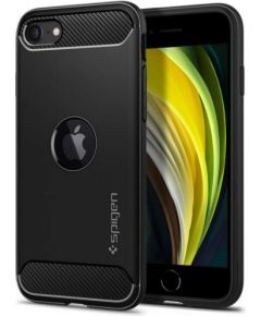 Spigen Rugged Armor iPhone 7|8|SE2020|SE 2022 melns ACS00944