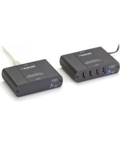 Black Box BLACKBOX USB 2.0 ULTIMATE NETWORK OR DIRECT CONNECT EXTENDER - 100M, 4 PORT