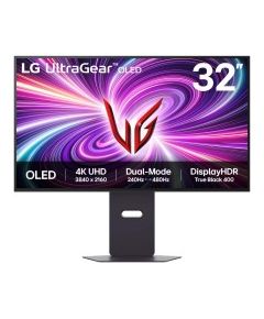 LG 32" ULTRAGEAR™ DUAL MODE OLED GAMING MONITOR | UHD 4K, SPEAKER