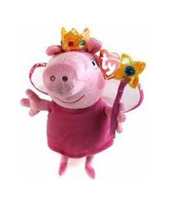 Meteor Maskotka Beanie Babies Lic PEPPA PIG - Princess reg (8421461295)