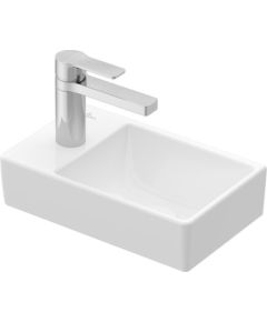 Villeroy & Boch izlietne Avento, 360x220mm, maisītāja caurums kreisā pusē, balta