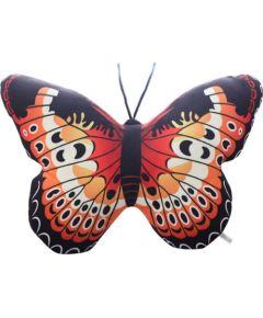 LeanToys Maskotka Pluszowy Motyl Czerwony Poduszka 50 x 40 cm