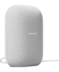 Google Nest Audio smart speaker, chalk