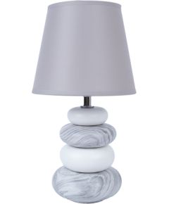 Table lamp STONE H31cm, grey