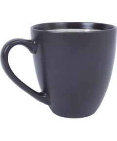 Mug RITA 400ml, black/grey