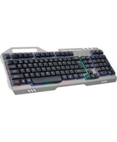 Rebeltec Universal  Gaming Keyboard Discovery Metal Grey