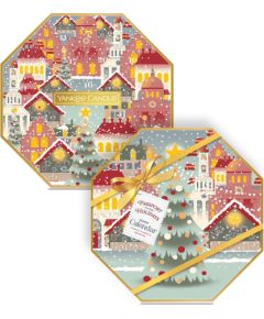 Yankee Candle Advent Calendar Wreath (Tea Candle 24x9,8g + Candlestick)