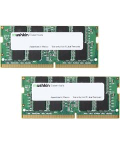 Mushkin DDR4 SO-DIMM 64GB 2666-19 - Single - Essentials 1,2v K2 MSK