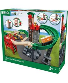 Ravensburger BRIO Large warehouse with lift - 33887