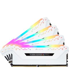 Corsair 32GB DDR4-3600 Quad-Kit - white - CMW32GX4M4C3600C18W - Vengeance RGB PRO