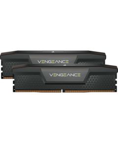 Corsair DDR5 - 64GB - 6800 - CL - 32 (2x 32 GB) dual kit, RAM (black, CMK64GX5M2X6800C32, Vengeance, INTEL XMP)