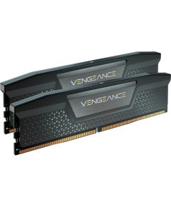 Corsair DDR5 - 64GB -  6000 - CL - 30 (2x 32 GB) dual kit, RAM (black, CMK64GX5M2B6000C30, Vengeance, INTEL XMP)