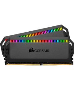 Corsair DDR5 - 64GB - 5600 - CL - 40 - Dual Kit, memory (black, CMT64GX5M2X5600C40, Dominator Platinum RGB)