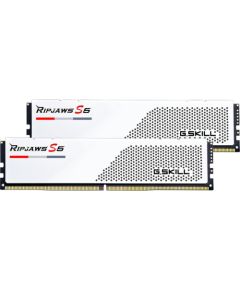 G.Skill DDR5 - 32GB - 5600 - CL - 40 Ripjaws S5 white Dual Kit - F5-5600J4040C16GX2-RS5W