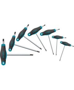 Hazet screwdriver set 829KKT / 7 - with T-handle