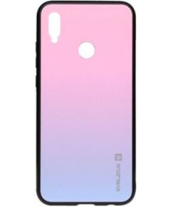 Evelatus Huawei  Y6 2019 Gradient Glass Case 2 Bubble Gum