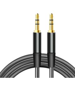 Maxlife audio cable jack 3.5 mm - jack 3.5 mm 1m black