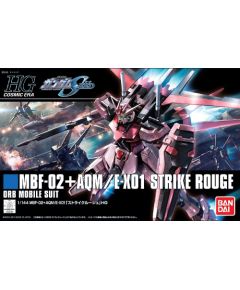 Bandai HGCE 1/144 MBF-02+AQM / E-X01 STRIKE ROUGE