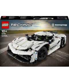 LEGO Technic Biały hipersamochód Koenigsegg Jesko Absolut (42184)