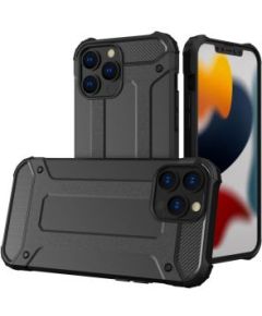 Hurtel -  Hybrid Armor Case Tough Rugged Cover for iPhone 13 Pro Max black