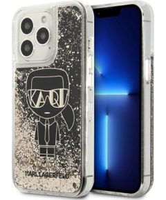 Karl Lagerfeld Liquid Glitter Gatsby Case for iPhone 13 Pro Black