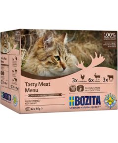 BOZITA kot Multibox mix mięso galaretka 12x85g