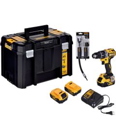 18V cordless screwdriver + angle bit driver DCD791P3A DEWALT