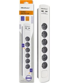 Qoltec 50294 surge protector White-grey 6 AC outlet(s) 230 V 1.8 m