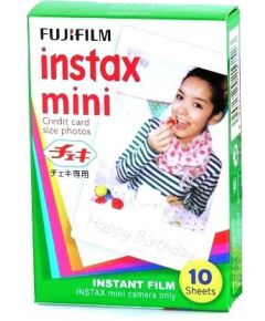 Fujifilm Instax Mini Glossy Instant Film Quantity 10, 86 x 54 mm